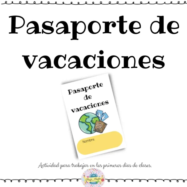 Pasaporte de vacaciones