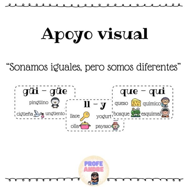 Sonamos iguales, pero somos diferentes
