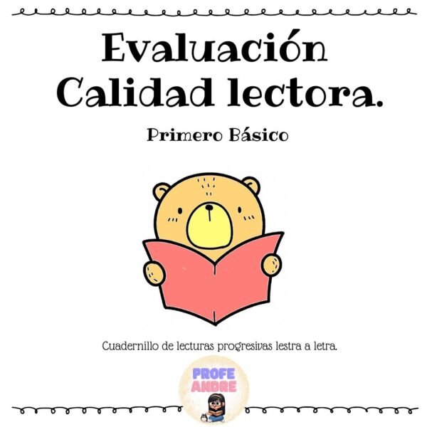 Cuadernillo Evaluación calidad lectora